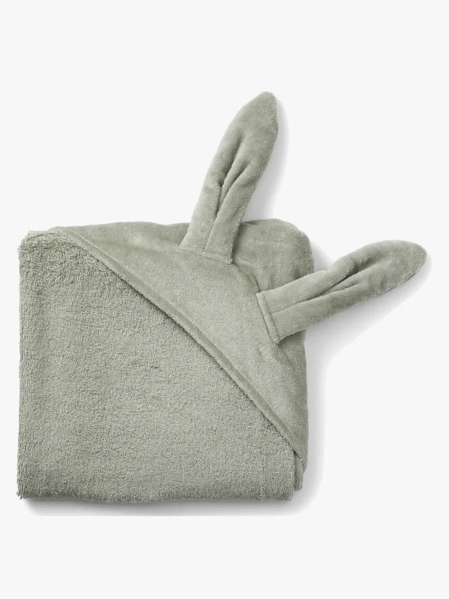 Elodie Badcape Baby, Mineral Green Bunny