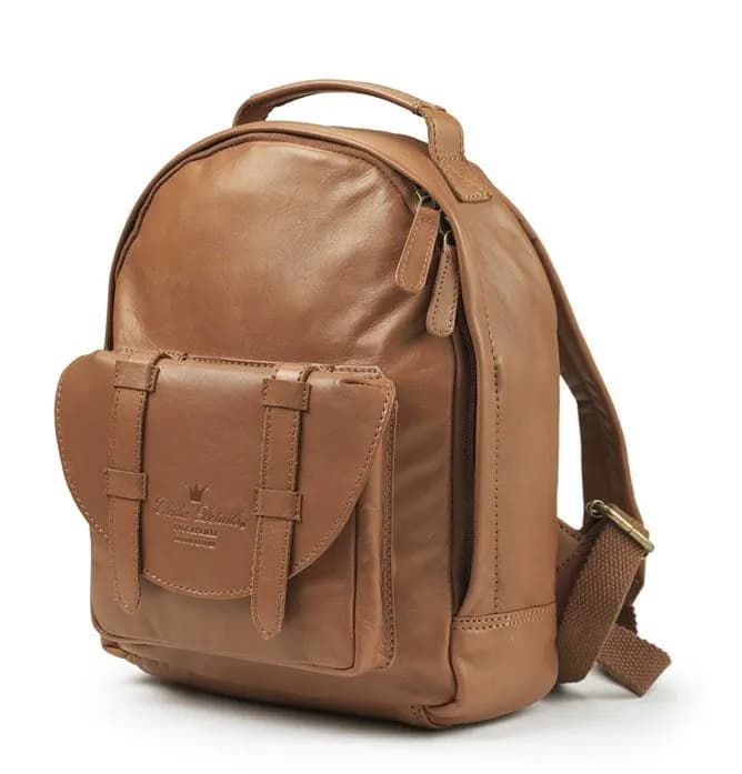 Elodie Details ryggsäck mini Chestnut Leather