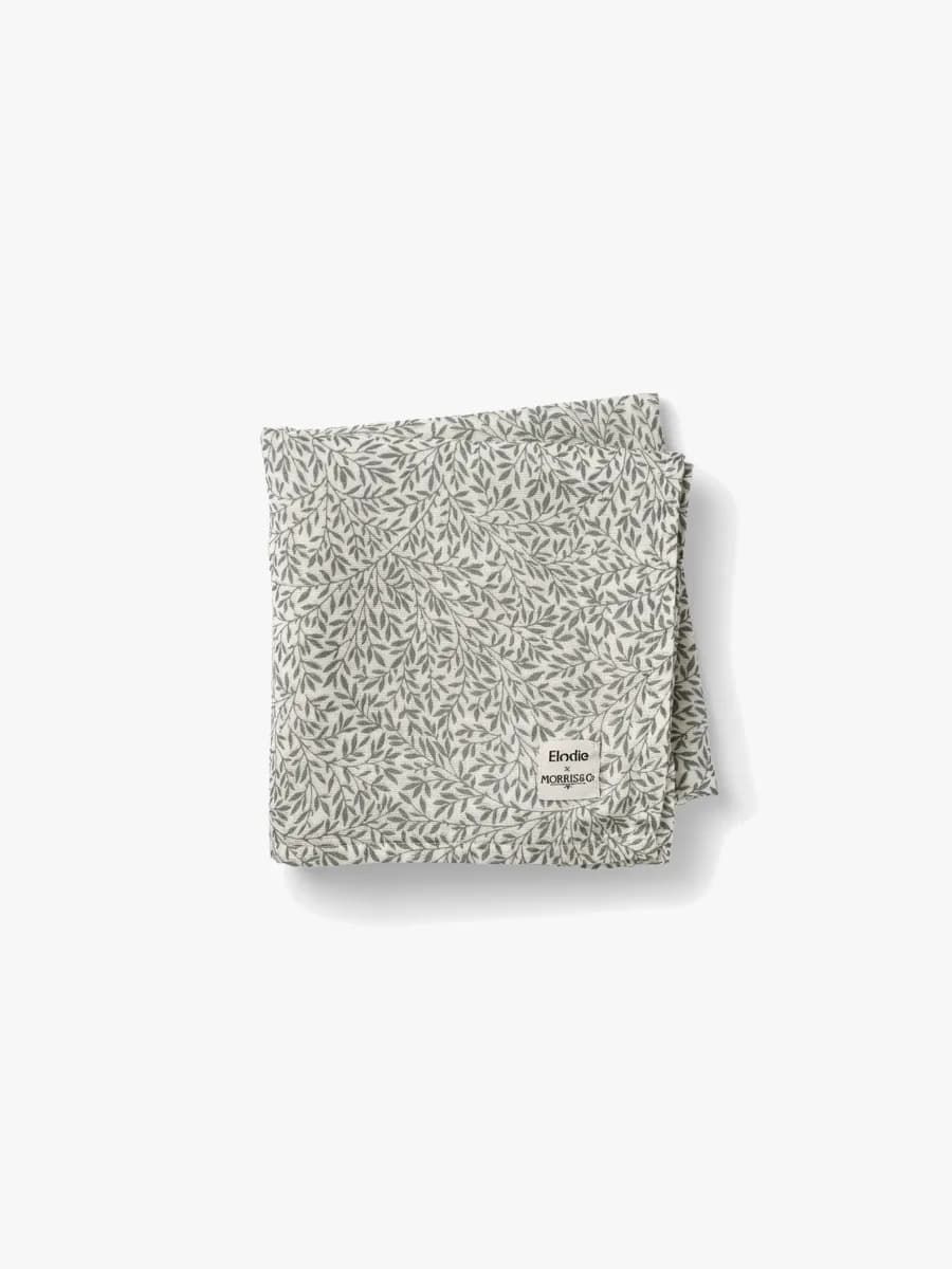 Elodie Details bamboo muslin blanket 1-p, William Morris standen