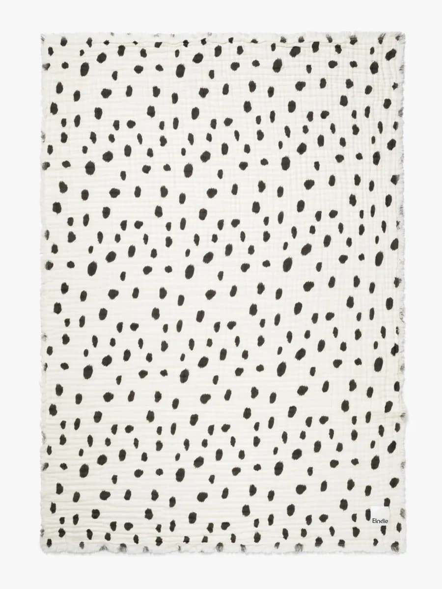 Elodie Soft Cotton Filt, Dalmatian Dots