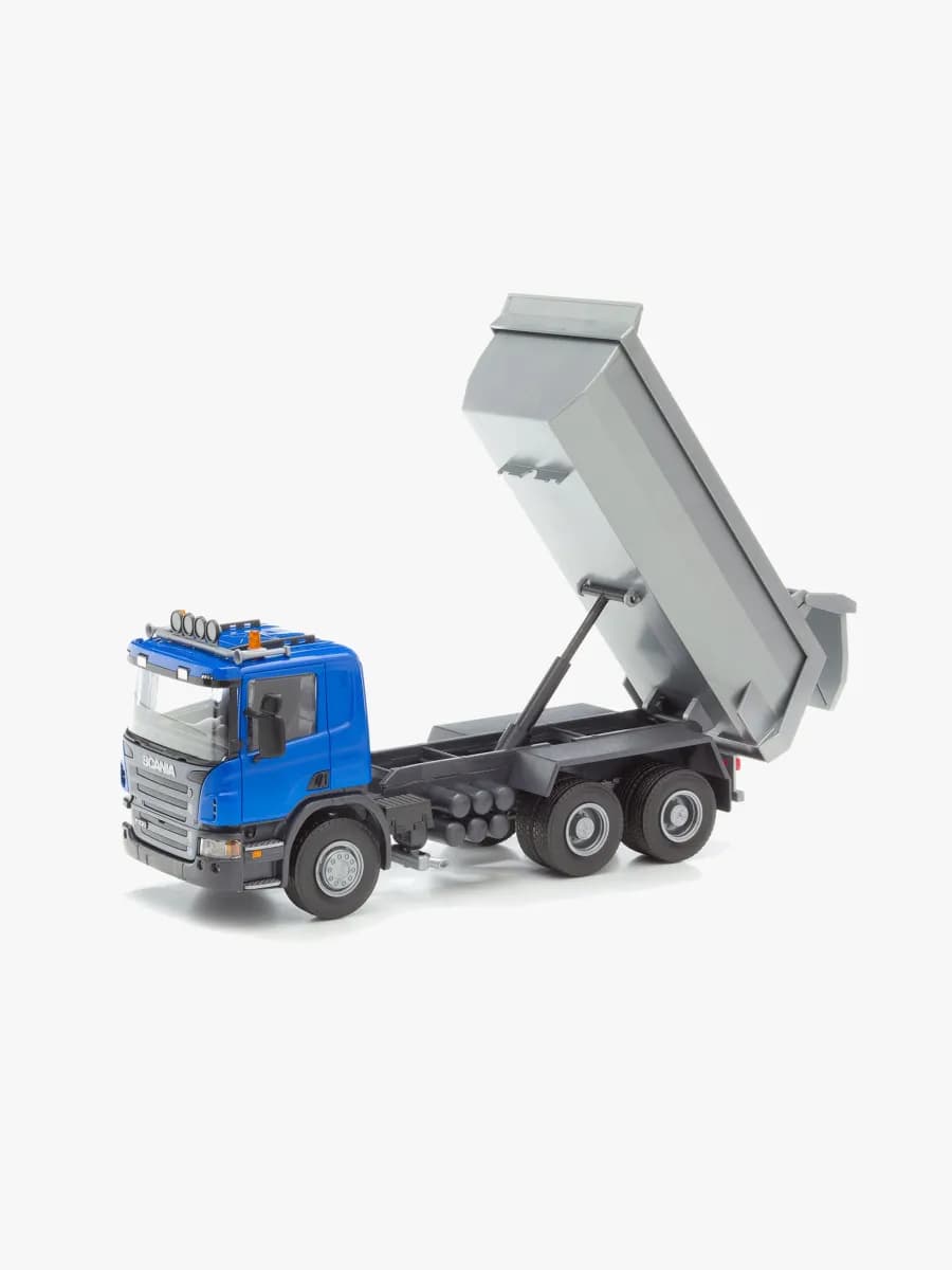Emek Tipplastbil Scania, Blå