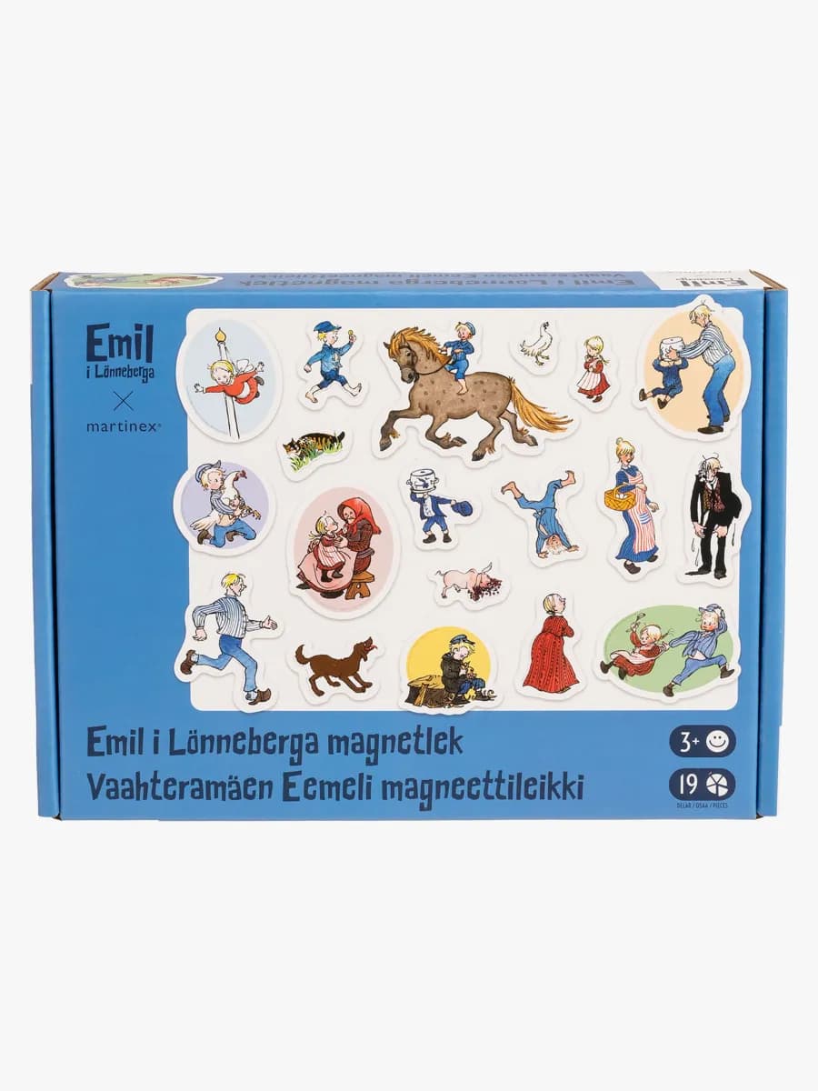 Emil i Lönneberga Magnetset 19 Delar
