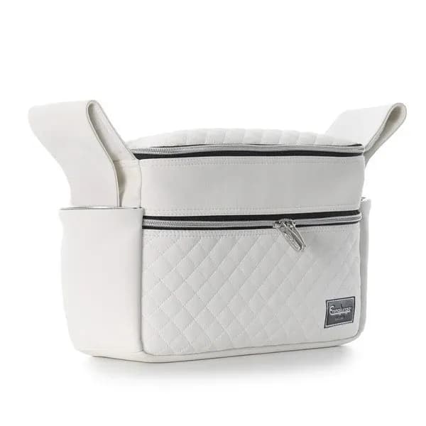 Emmaljunga Organiser LUX (White Leatherette)