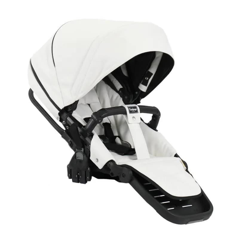 Emmaljunga sittdel Ergo+ LUX, white leatherette