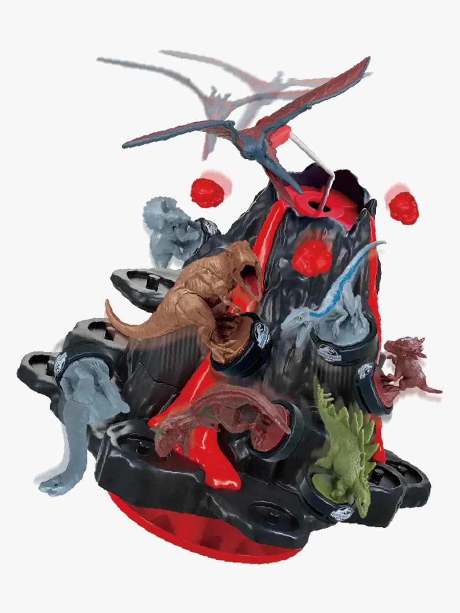 EPOCH Games Jurassic World Shaky Volcano Spel