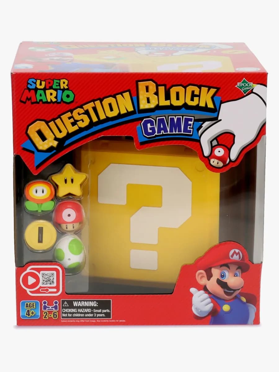 EPOCH Games Super Mario Question Block Game Spel