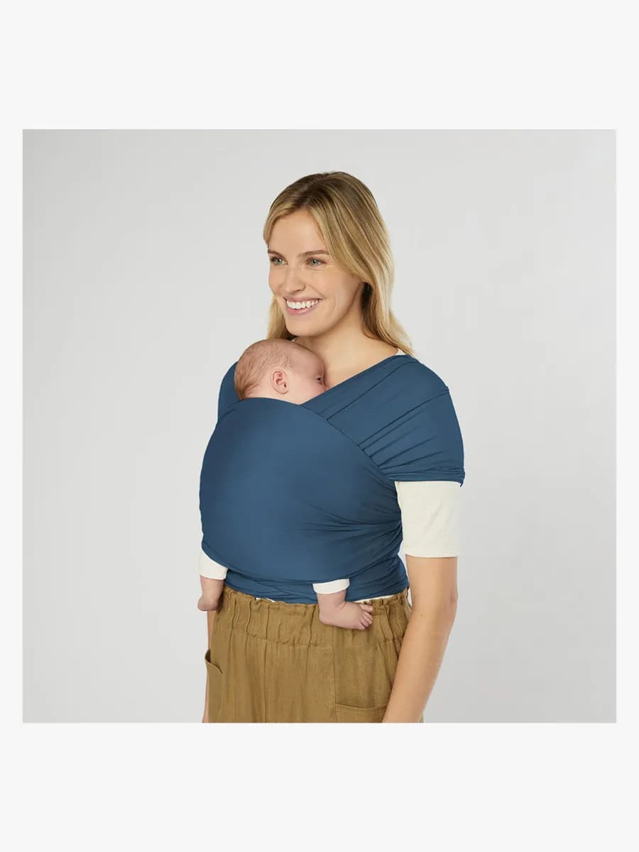 Ergobaby Aura Wrap Knit Bärsjal, Twilight Navy - Bäst i test