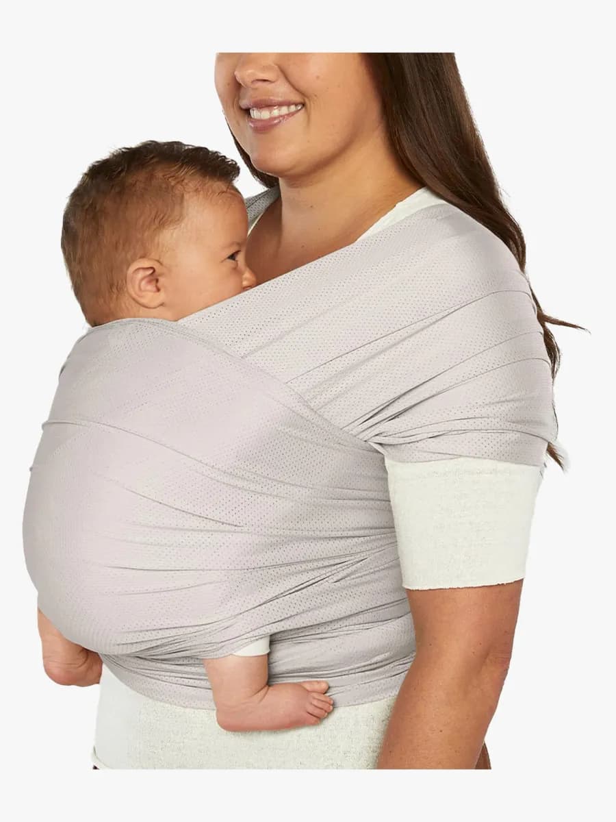 Ergobaby Aura Wrap Mesh Bärsjal, Soft Grey