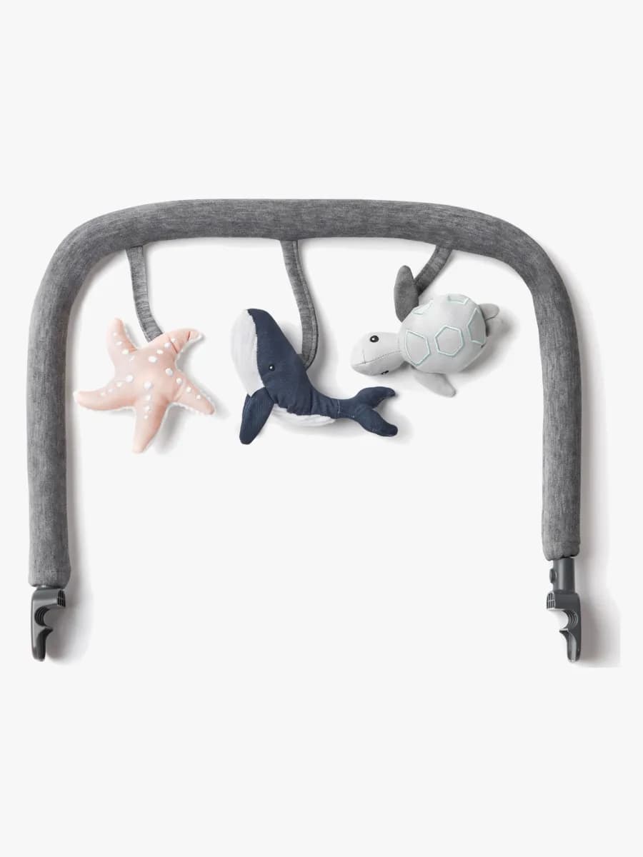 Ergobaby Evolve Lekbåge Ocean Wonders, Charcoal Grey