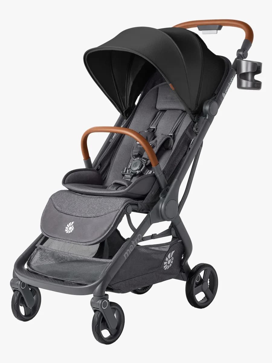 Ergobaby Metro 3 Deluxe Sulky, Jet Black