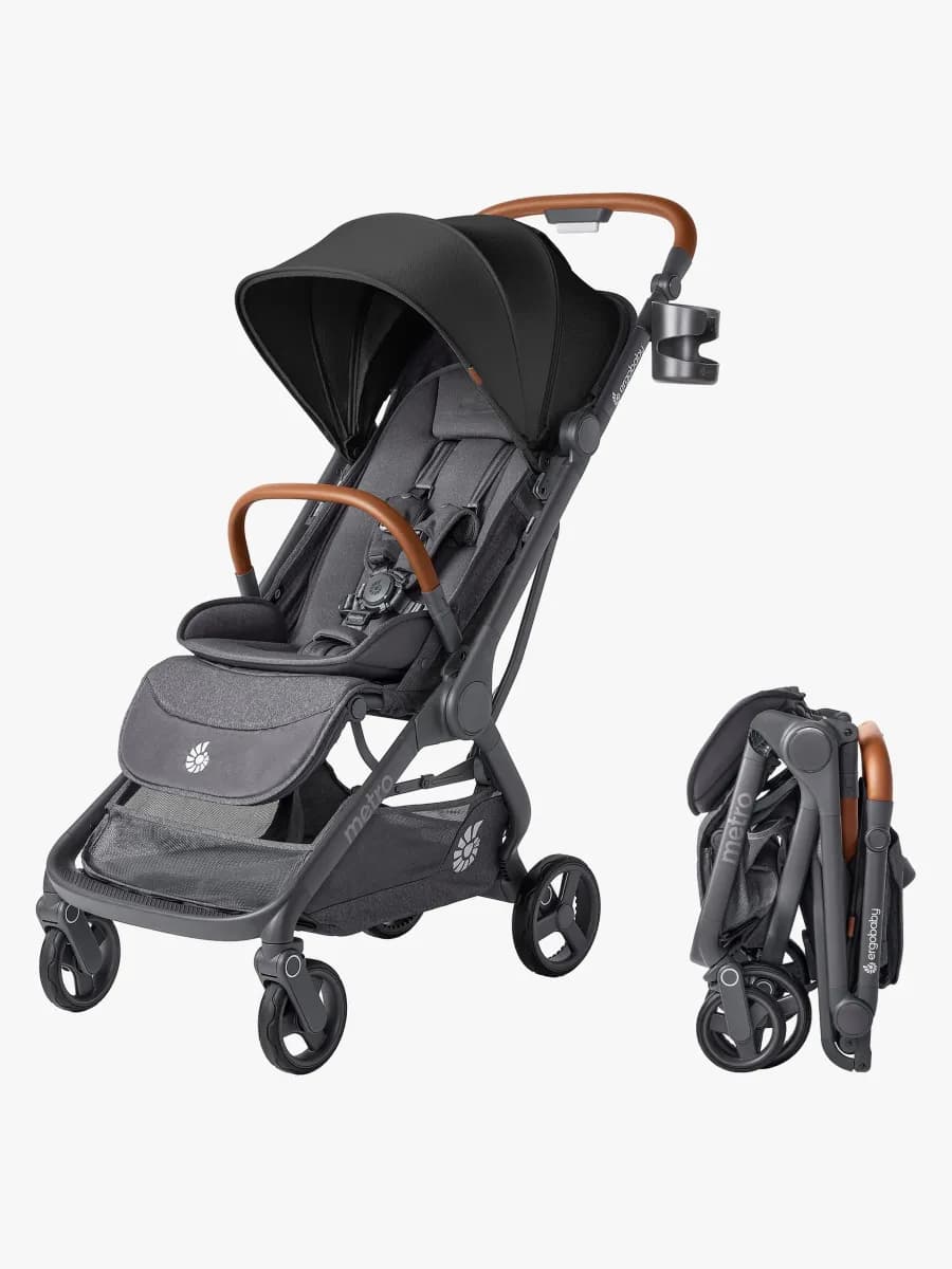 Ergobaby Metro 3 Deluxe Sulky, Jet Black