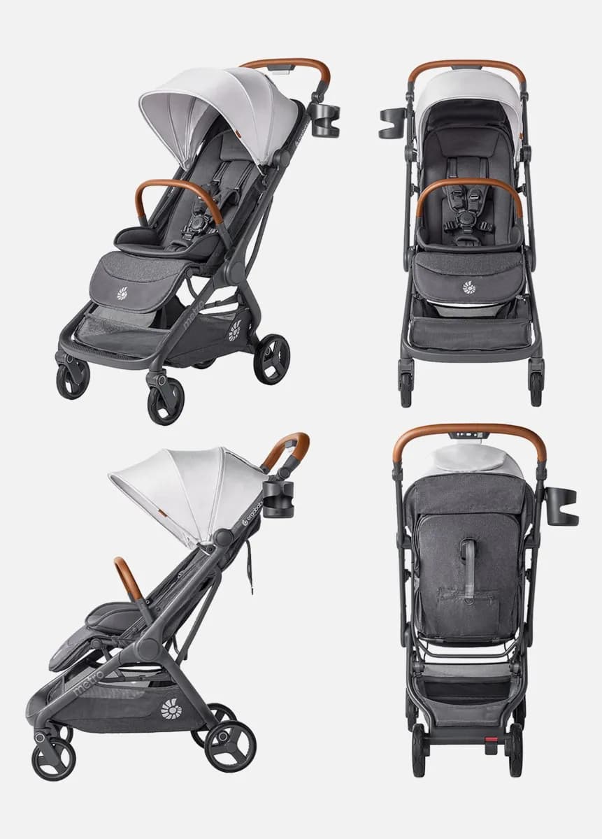 Ergobaby Metro 3 Deluxe Sulky, Pearl Grey