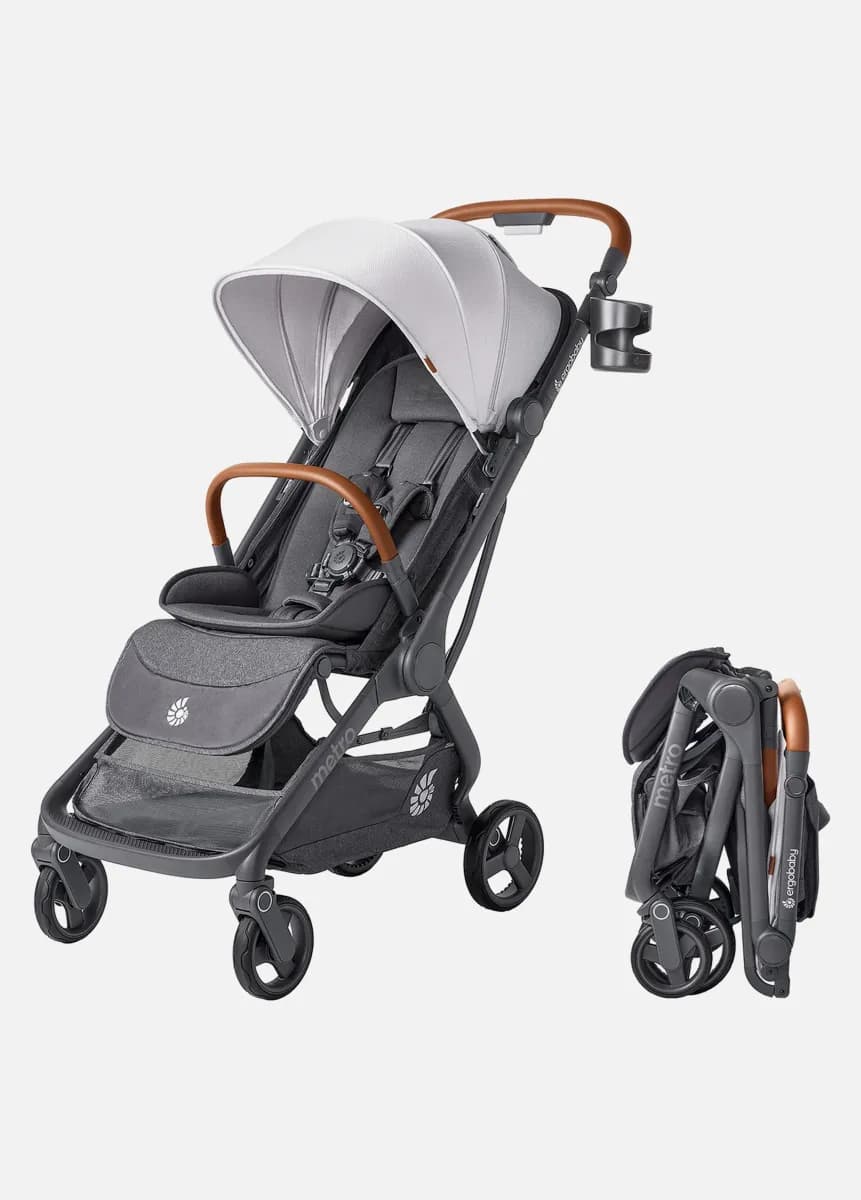 Ergobaby Metro 3 Deluxe Sulky, Pearl Grey