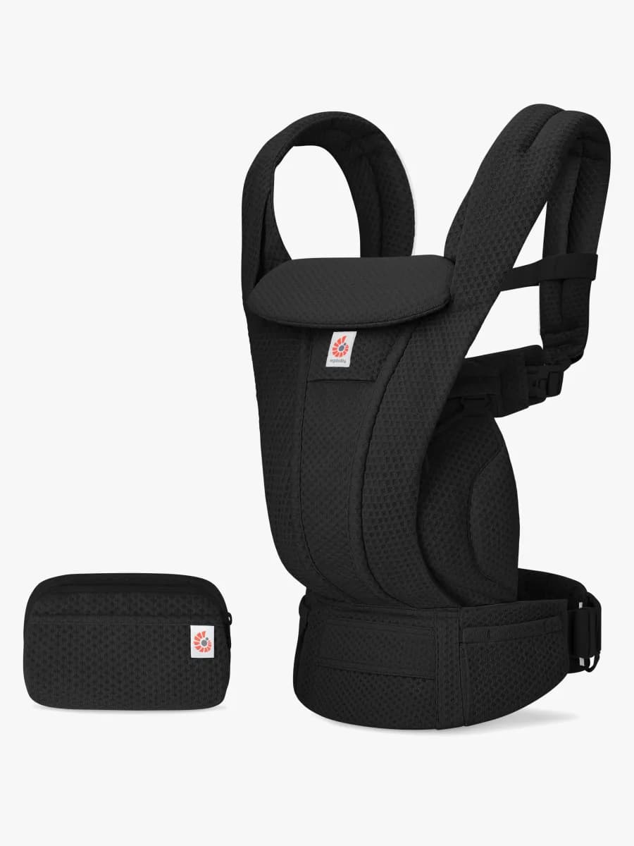 Ergobaby Omni Deluxe Bärsele Mesh, Onyx Black