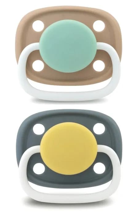 Esska Knoppa Napp Latex 2-pack 4-36 mån (Trio)