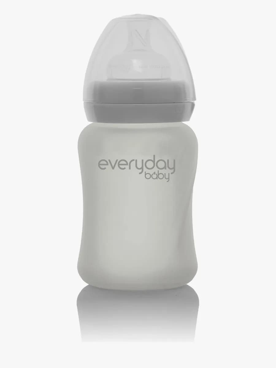 Everyday Baby Nappflaska Glas 150 ml, Grå