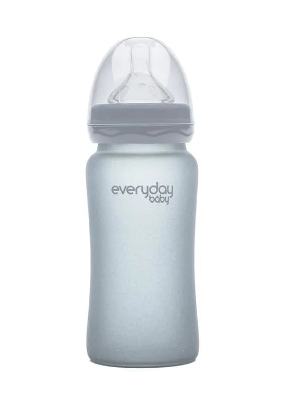 Everyday Baby nappflaska glas 240 ml, quiet grey