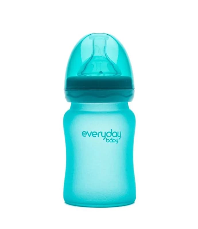 Everyday Baby nappflaska med värmeind 150 ml, turkos