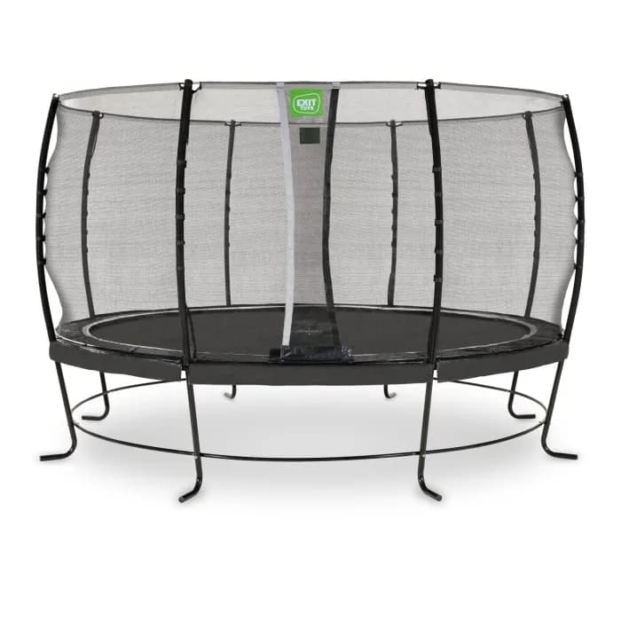 EXIT Lotus Classic Studsmatta med säkerhetsnät 427 cm (Svart)