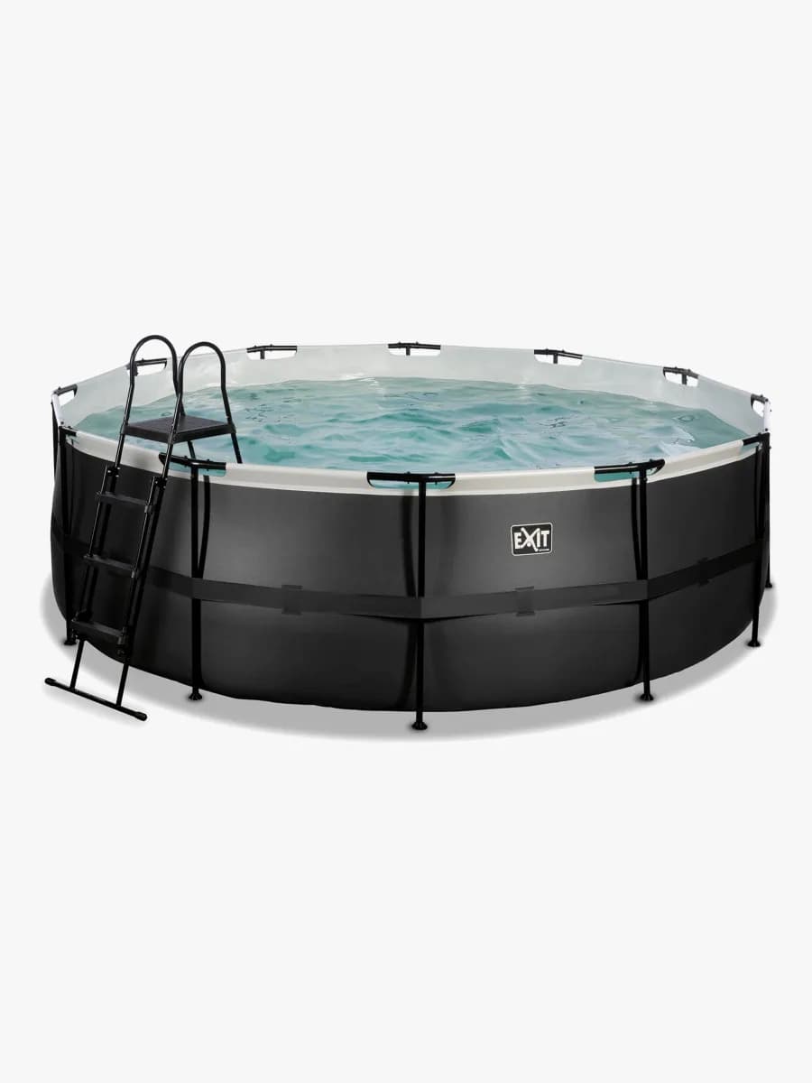 EXIT Poolset 427x122 cm, Svart
