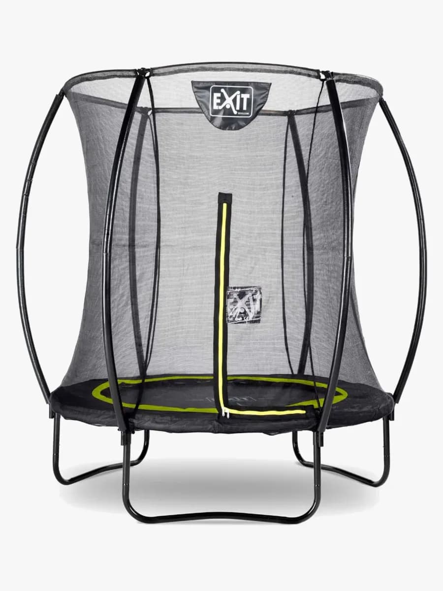 EXIT Silhouette Studsmatta med säkerhetsnät 183 cm (Svart)