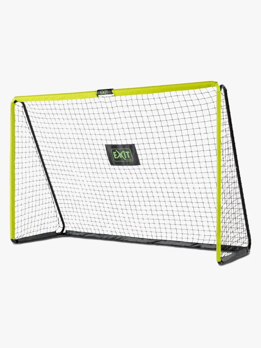 EXIT Tempo Fotbollsmål av stål 300x200 cm (Grön/svart)