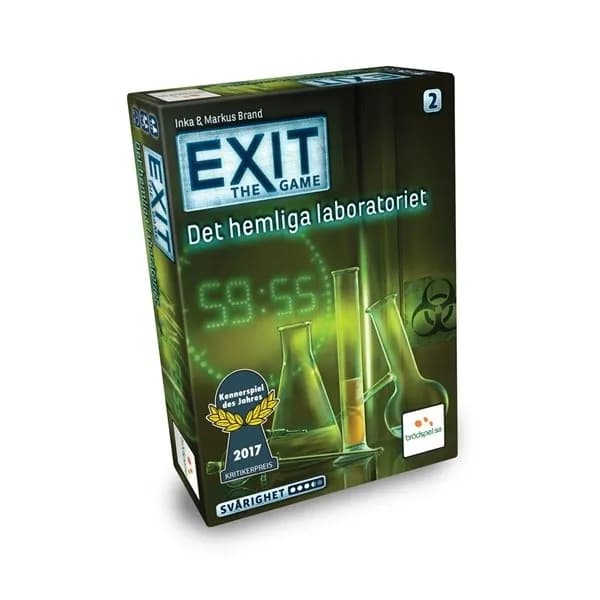EXIT the Game Det Hemliga Laboratoriet (2)
