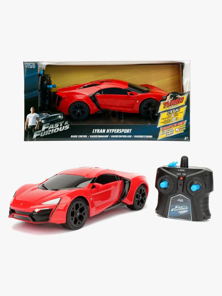 Fast &  Furious Lykan Hypersport Radiostyrd Bil 1:24