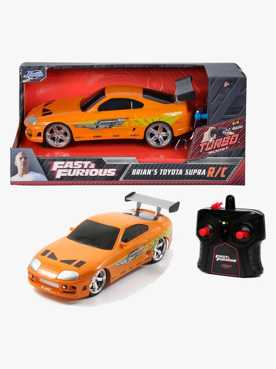 Fast &  Furious Toyota Supra Radiostyrd Bil 1:24