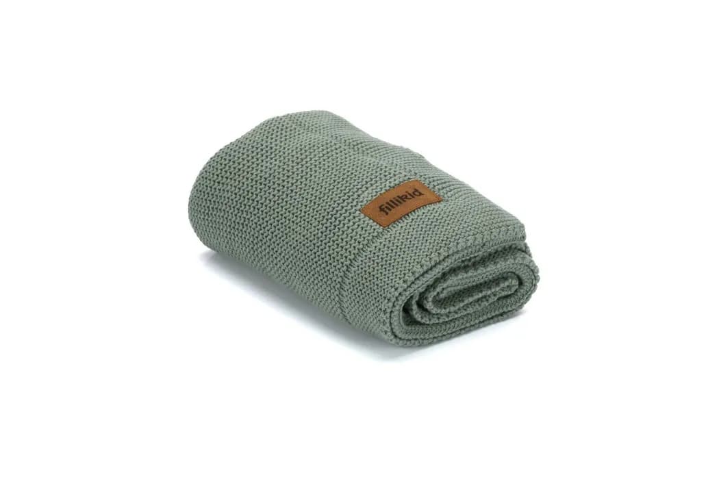 Fillikid babyfilt bomull (Green)