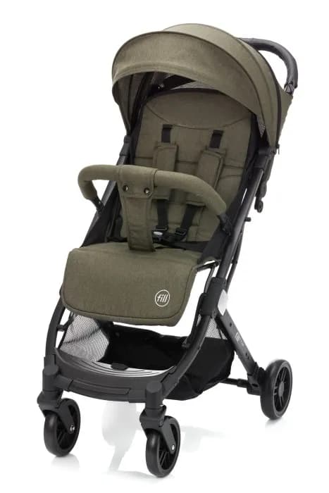 Fillikid Styler Resevagn (Oliv Melange)