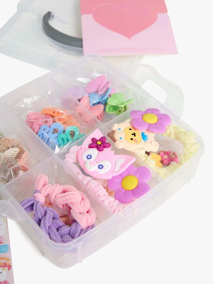 Fippla DIY Hår &  Accessoarset 200 Delar