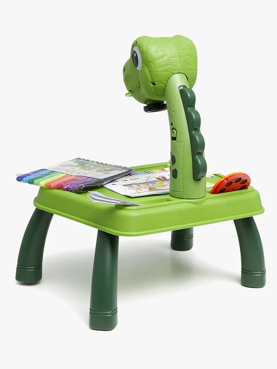Fippla Ritbord med Projektor &  Ljus Dinosaurie