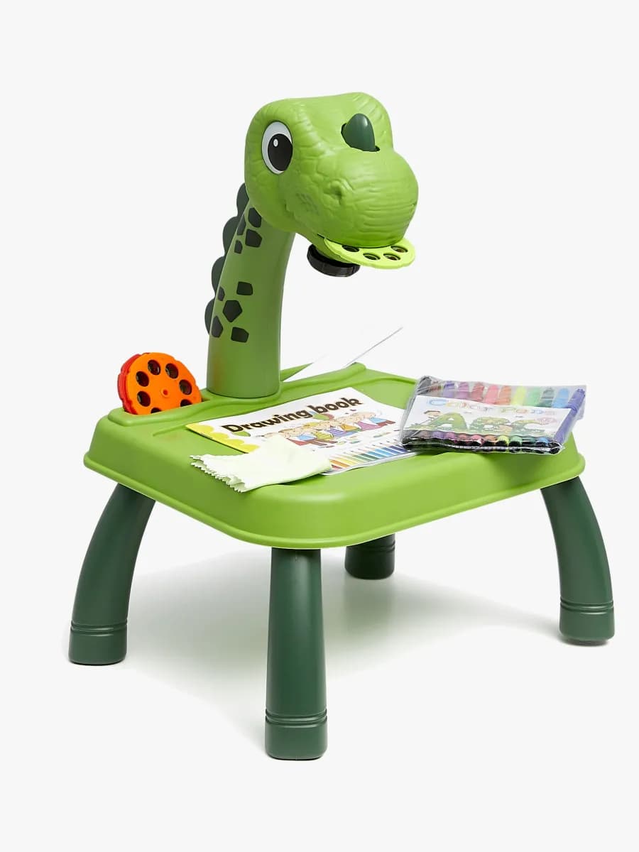 Fippla Ritbord med Projektor &  Ljus Dinosaurie