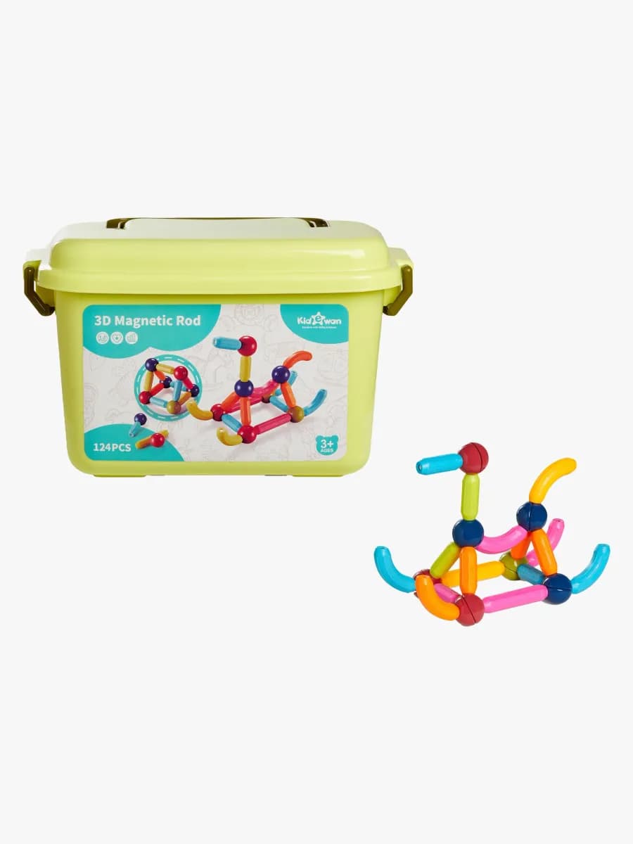 Fippla Stora Magnetiska Byggklossar 124 st