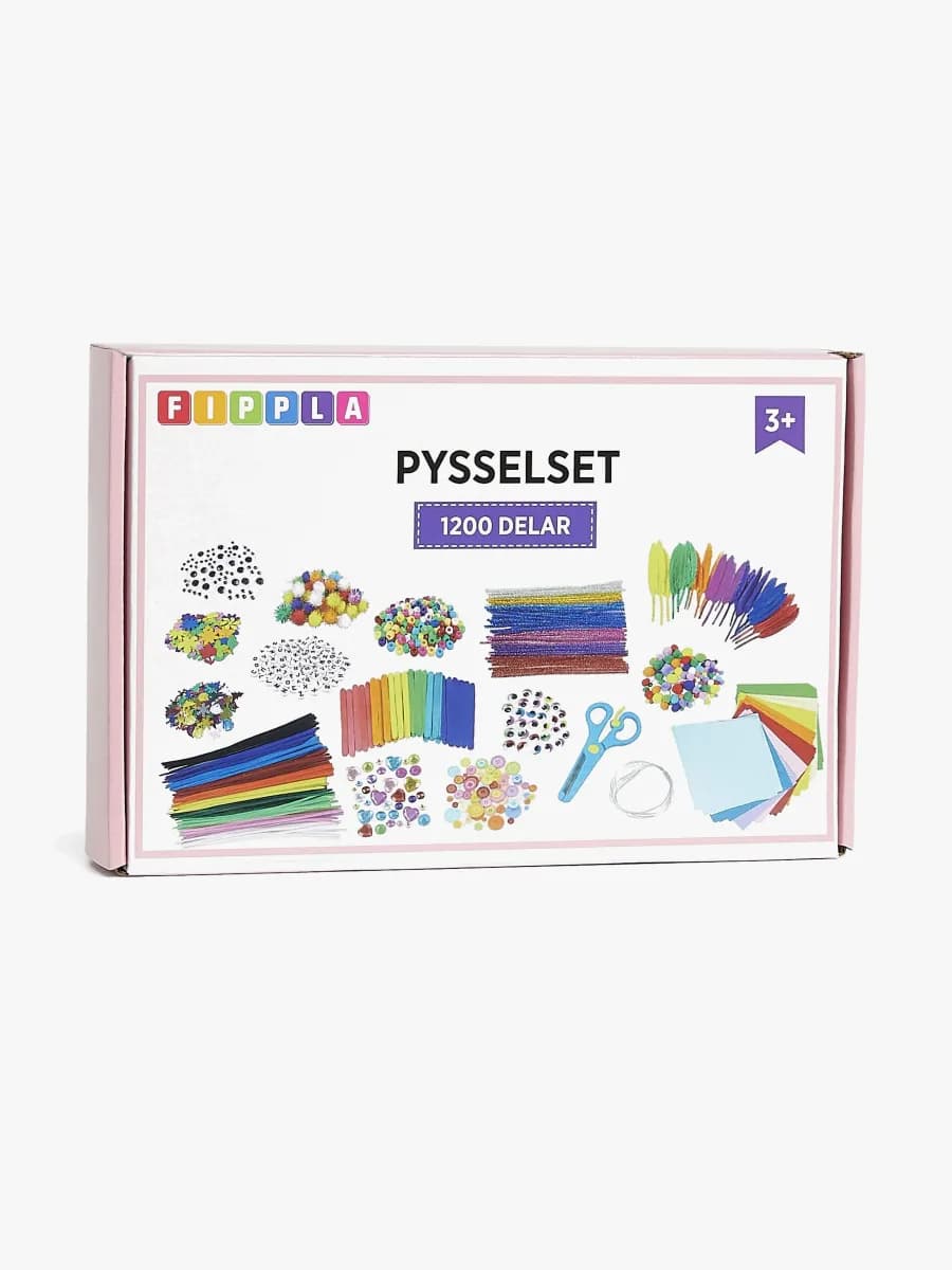Fippla Stort Pysselset 1200 Delar