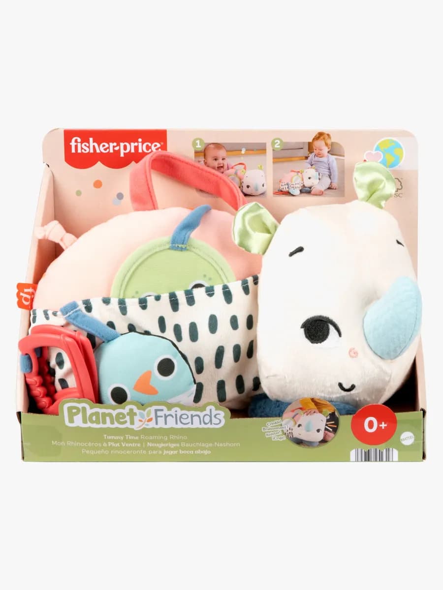 Fischer-Price Tummy Time Roaming Rhino Aktivitetsleksak