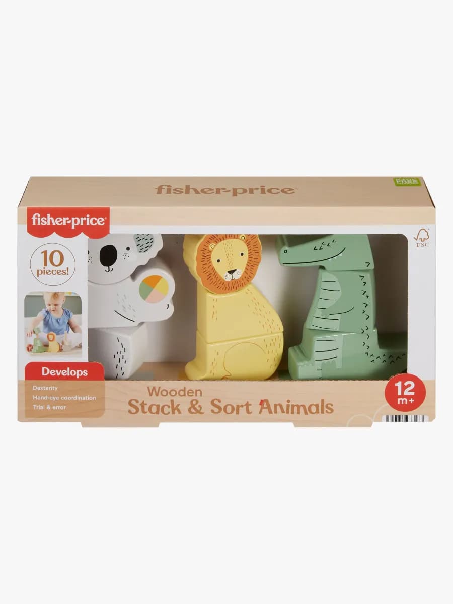 Fisher-Price Djur Stapeltorn