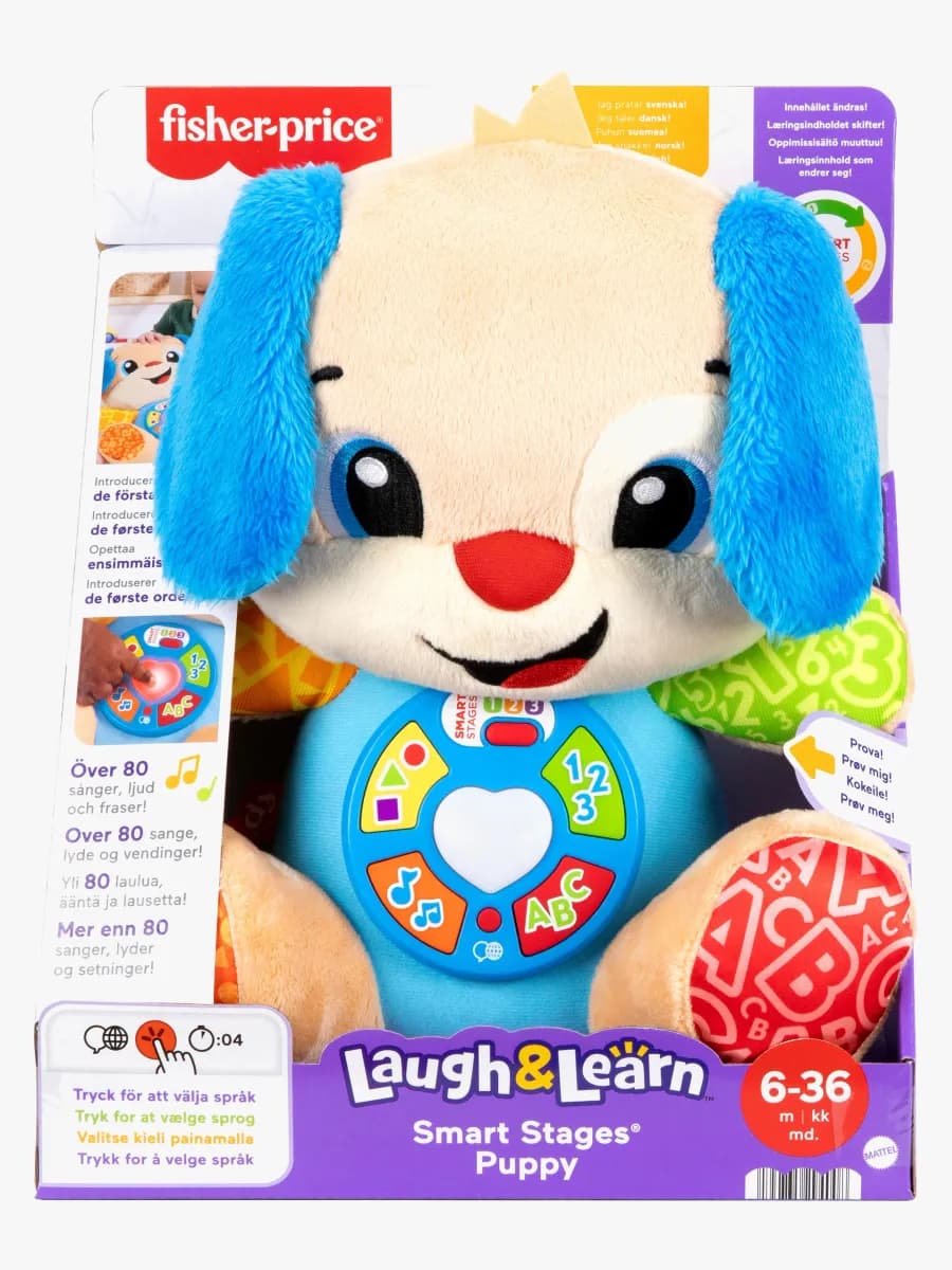 Fisher-Price Laugh &  Learn Smart Stages Puppy Interaktiv Leksak
