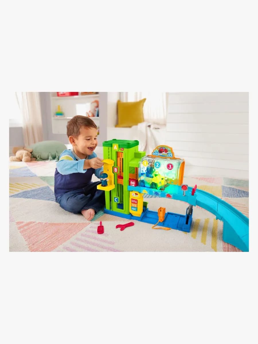 Fisher-Price Little People Garage med Ljusshow