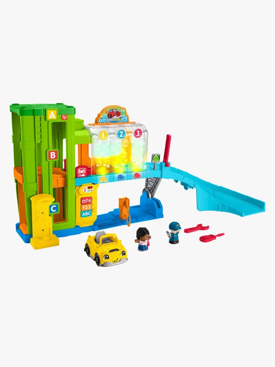 Fisher-Price Little People Garage med Ljusshow