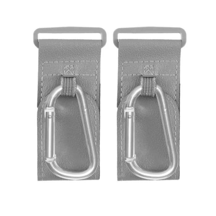 Fresh Kid Barnvagnskrokar 2-pack (Grå)