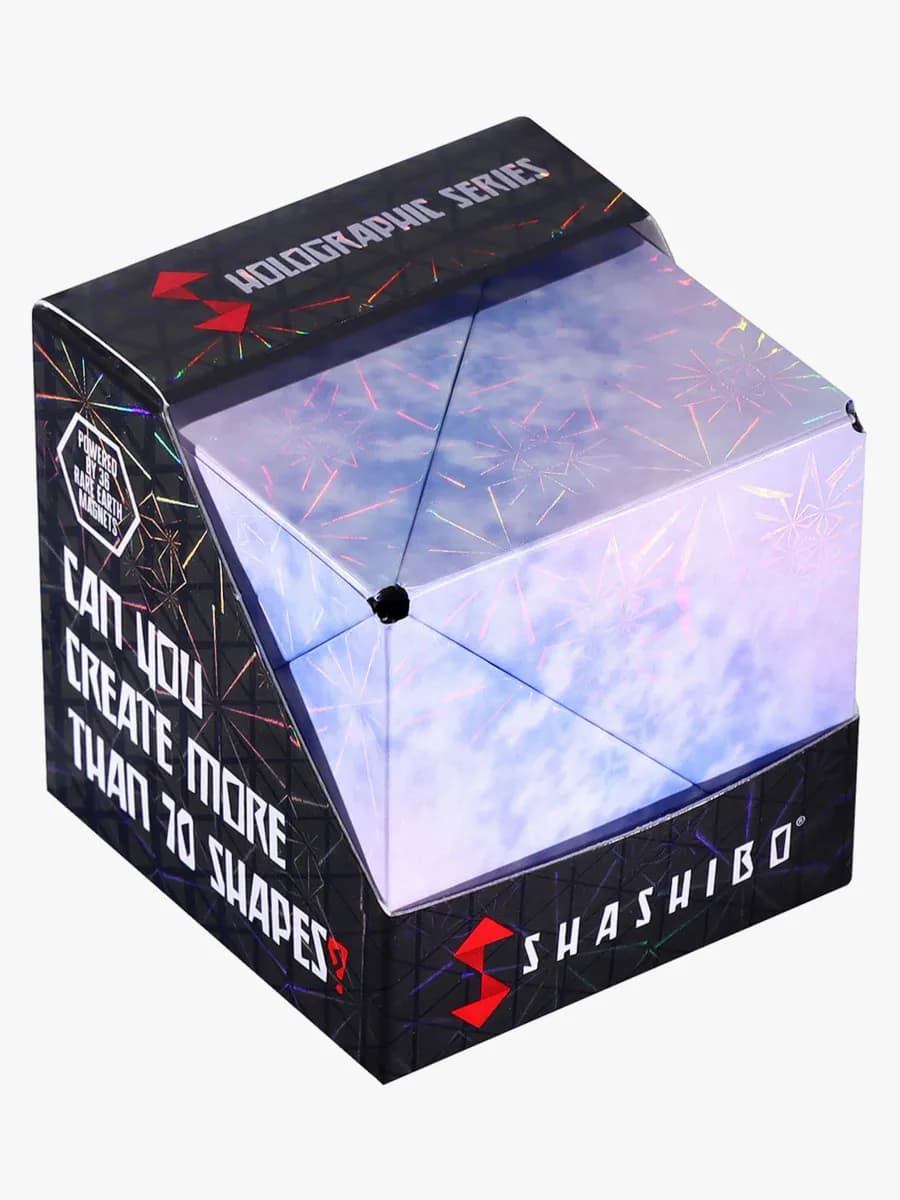Fun In Motion Toys Shashibo Fidget Kub, Polar