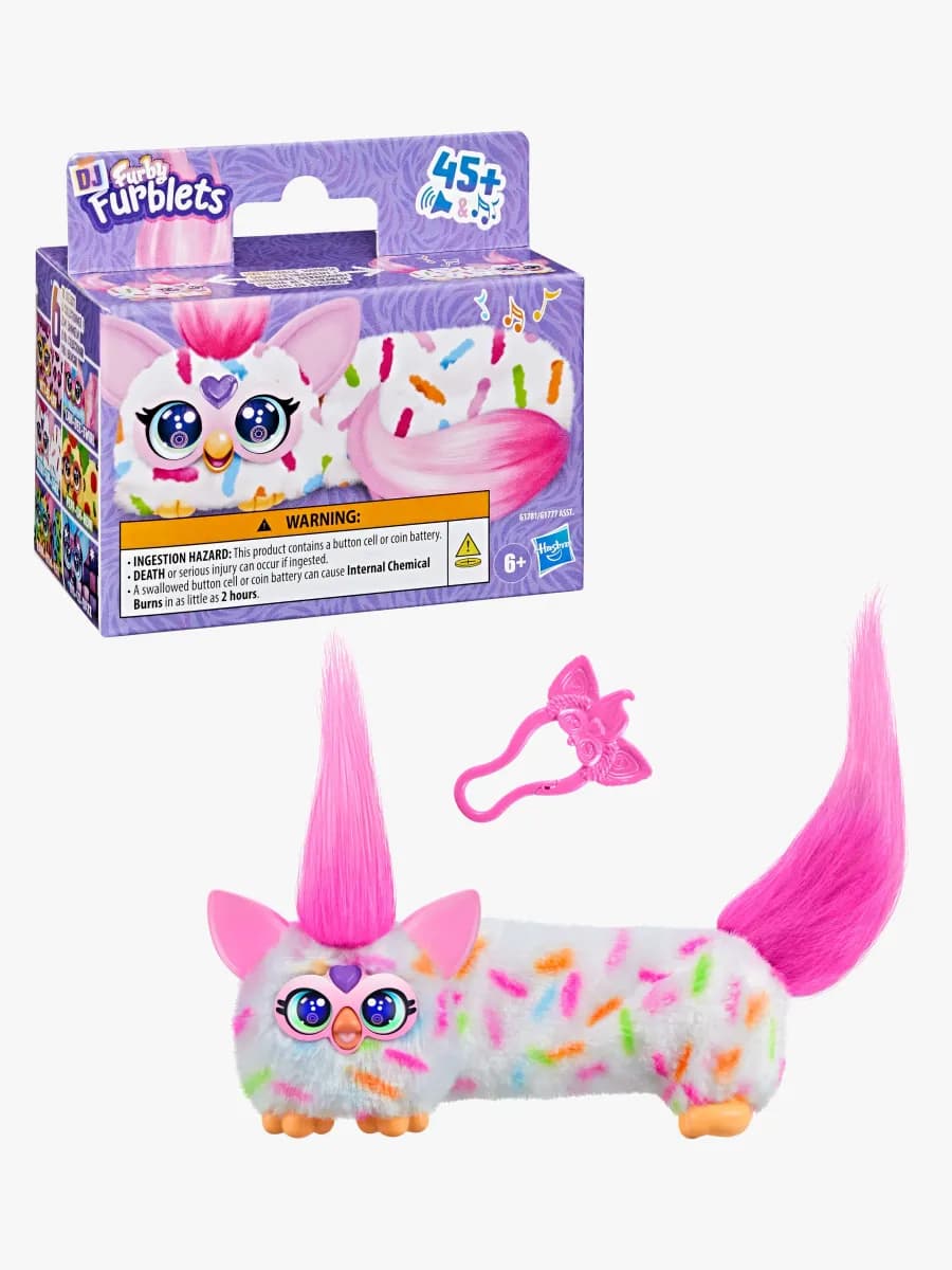 Furby Dj Furblet Interaktivt Gosedjur Berry-Cup-Cake