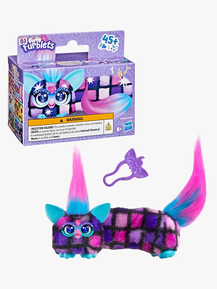 Furby Dj Furblet Interaktivt Gosedjur Dis Co