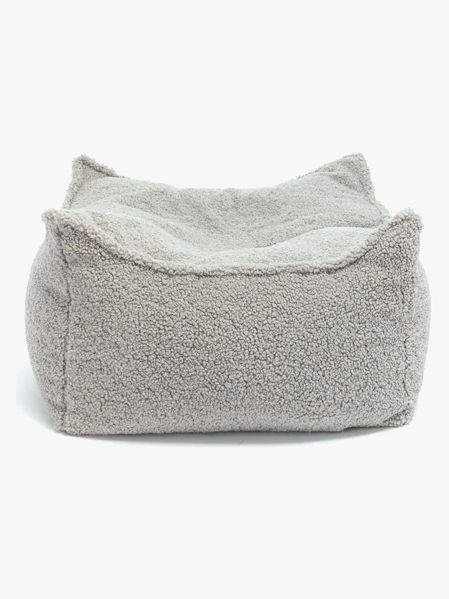 Furini Nila Sittpuff Bouclé, Grå