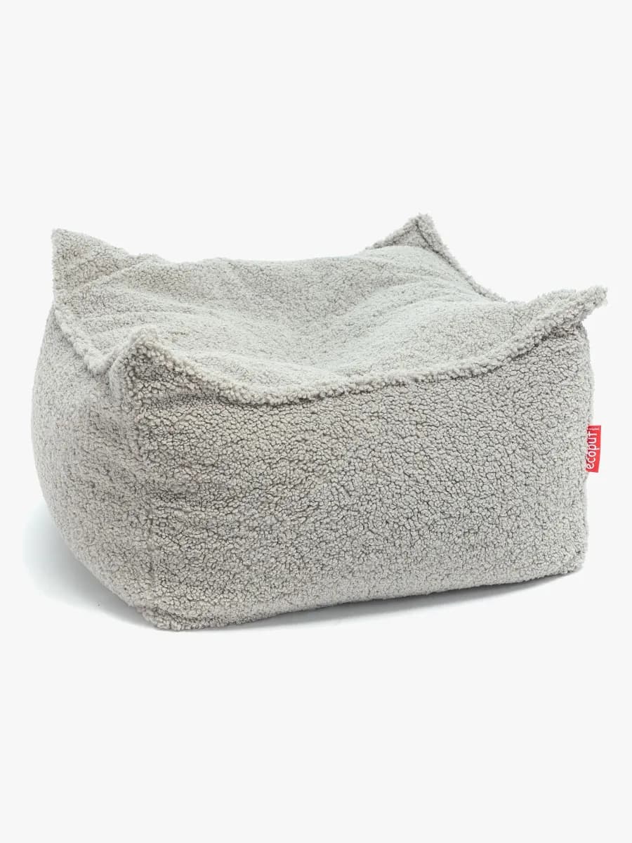 Furini Nila Sittpuff Bouclé, Grå