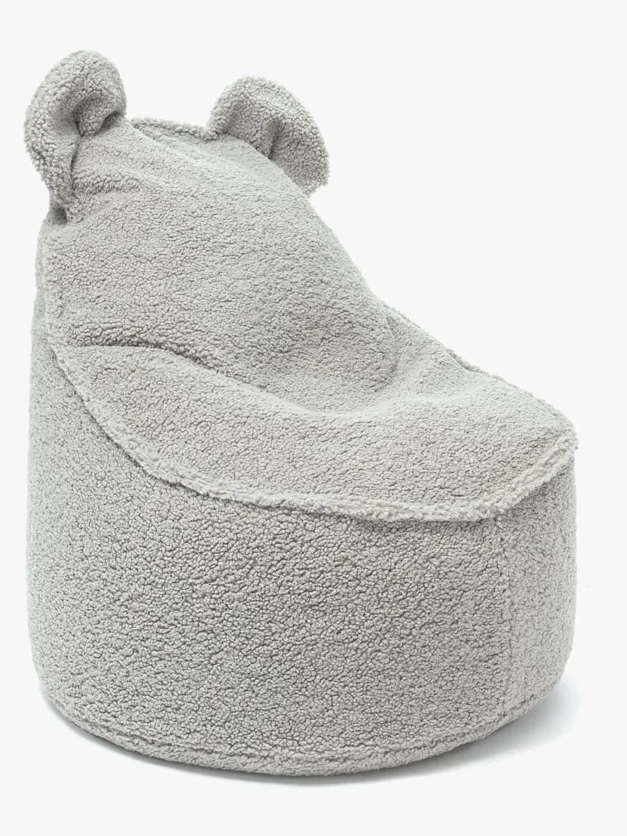 Furini Yogi Saccosäck Bouclé, Grå