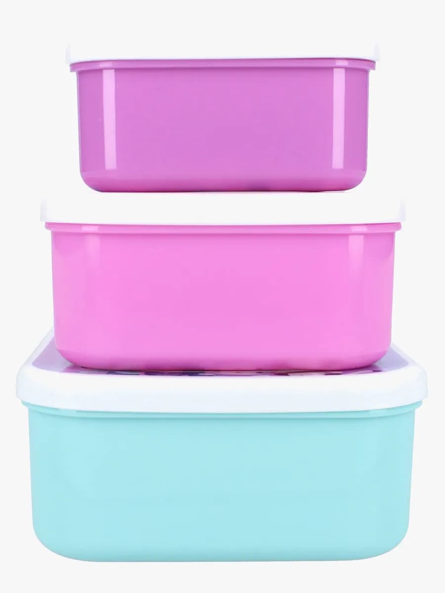 Gabby's Dollhouse 3 in 1 Snackbox Fresh Bites, Lila
