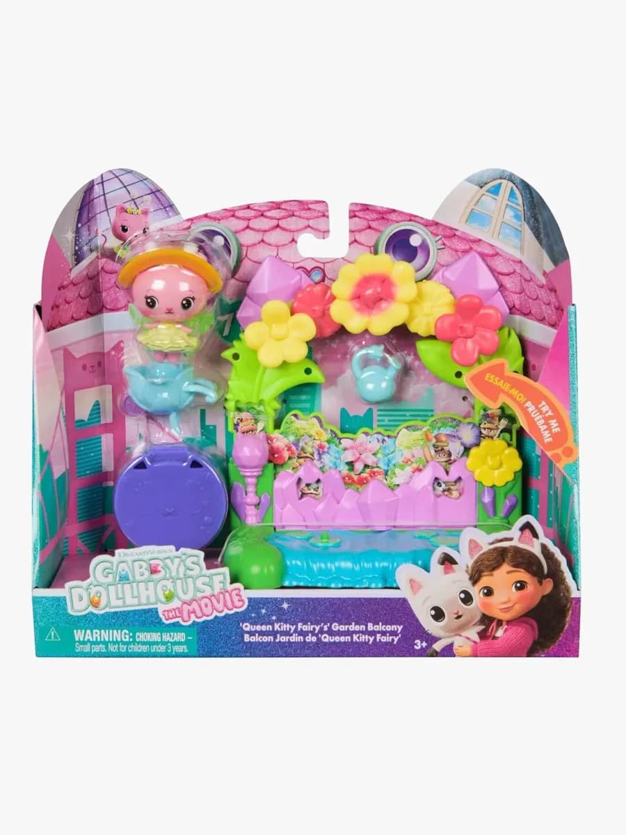 Gabby's Dollhouse Balkong Lekset Crystal Garden